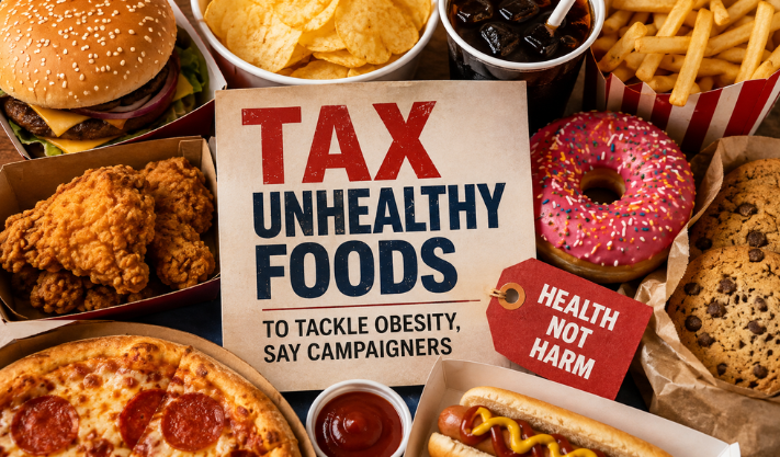 Tax unhealthy foods to tackle obesity, say campaigners