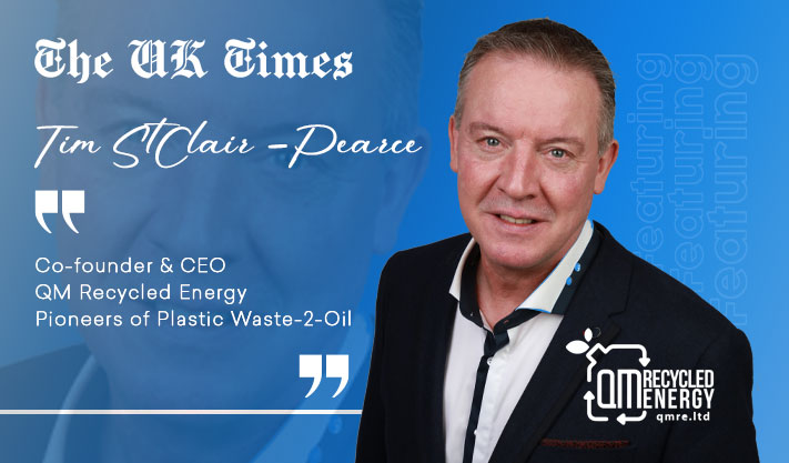 Tim StClair-Pearce: The Visionary Turning Plastic Waste into New and Renewable Plastic