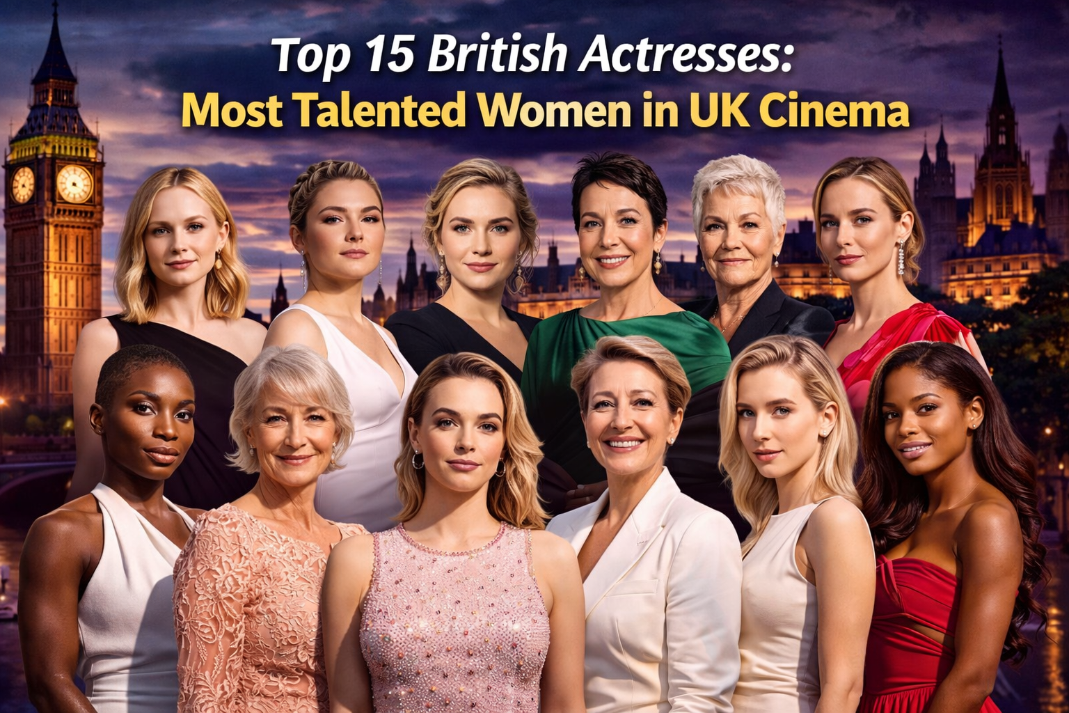 Top 15 British Actresses: Most Talented Women in UK Cinema