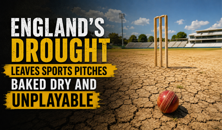 England’s Drought Leaves Sports Pitches Baked Dry and Unplayable