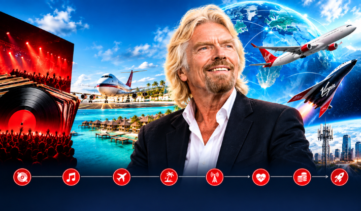 How Did Sir Richard Branson Become a Global Business Leader?